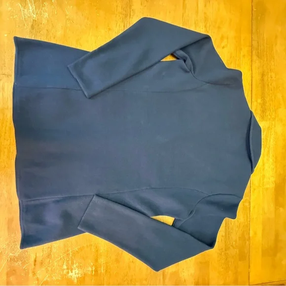 Lauren Ralph Lauren Navy Blue Knit Blazer L - Picture 9 of 9